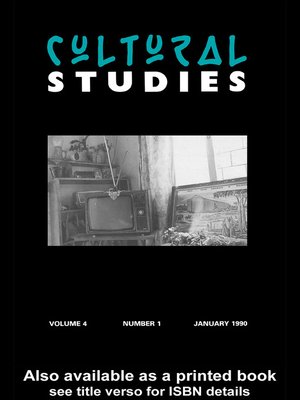 cover image of Cultural Studies
